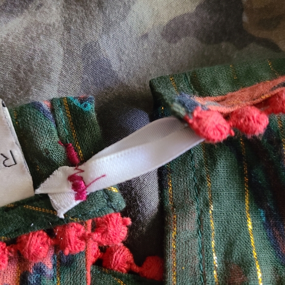 SOLD Rachel Zoe Boho Bird Blouse - M - Picture 10 of 10